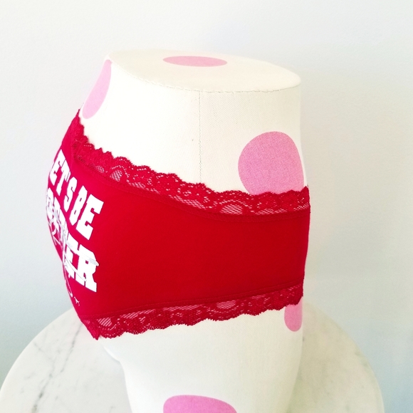 Victoria's Secret PINK Vintage Low Rise Hipster Cheeky Graphic Panty NWT - Picture 3 of 12